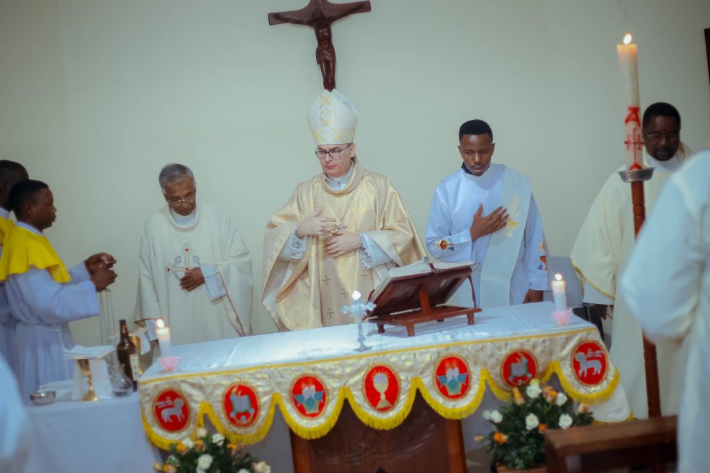 during the Mass